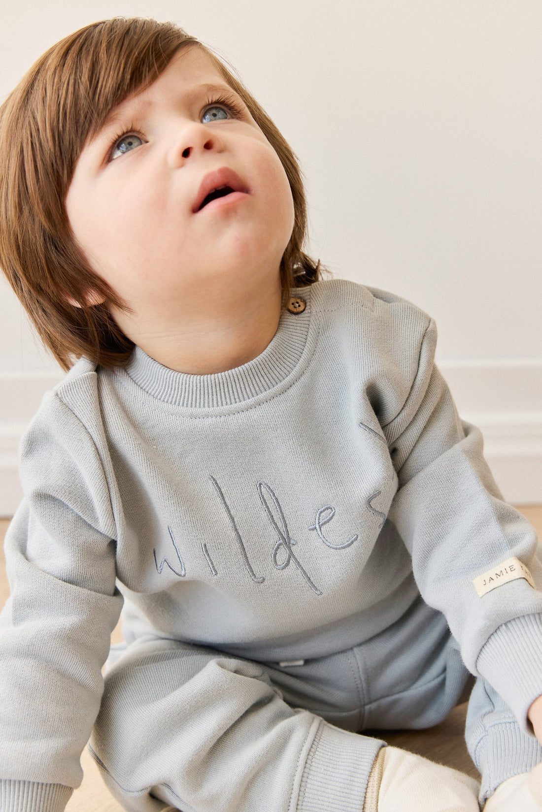 Organic Cotton Dominic Sweatshirt - Coast Wildest Childrens Top from Jamie Kay Australia