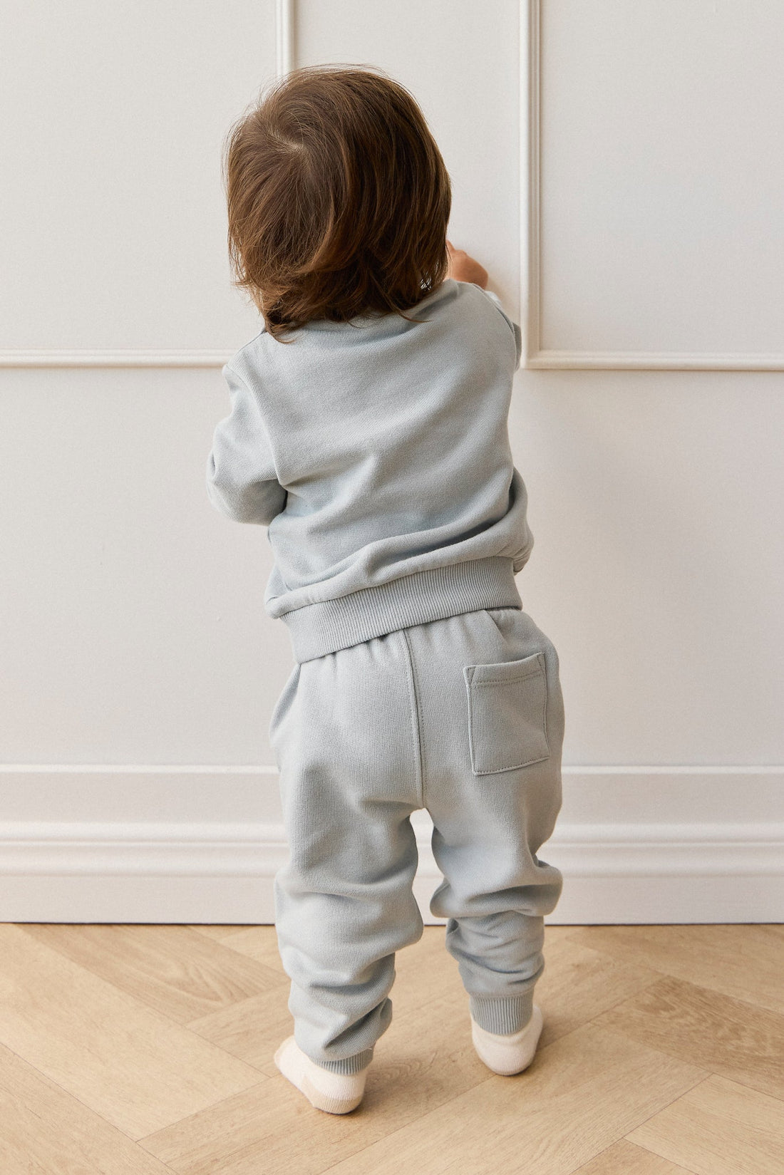 Organic Cotton Dominic Track Pant - Coast Childrens Pant from Jamie Kay Australia