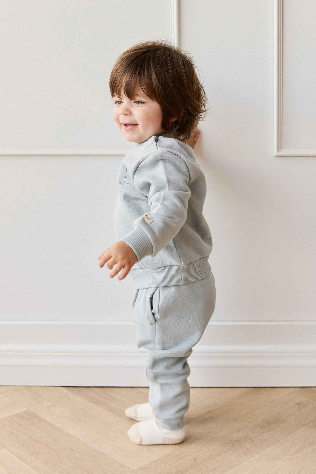 Organic Cotton Dominic Sweatshirt - Coast Wildest Childrens Top from Jamie Kay Australia