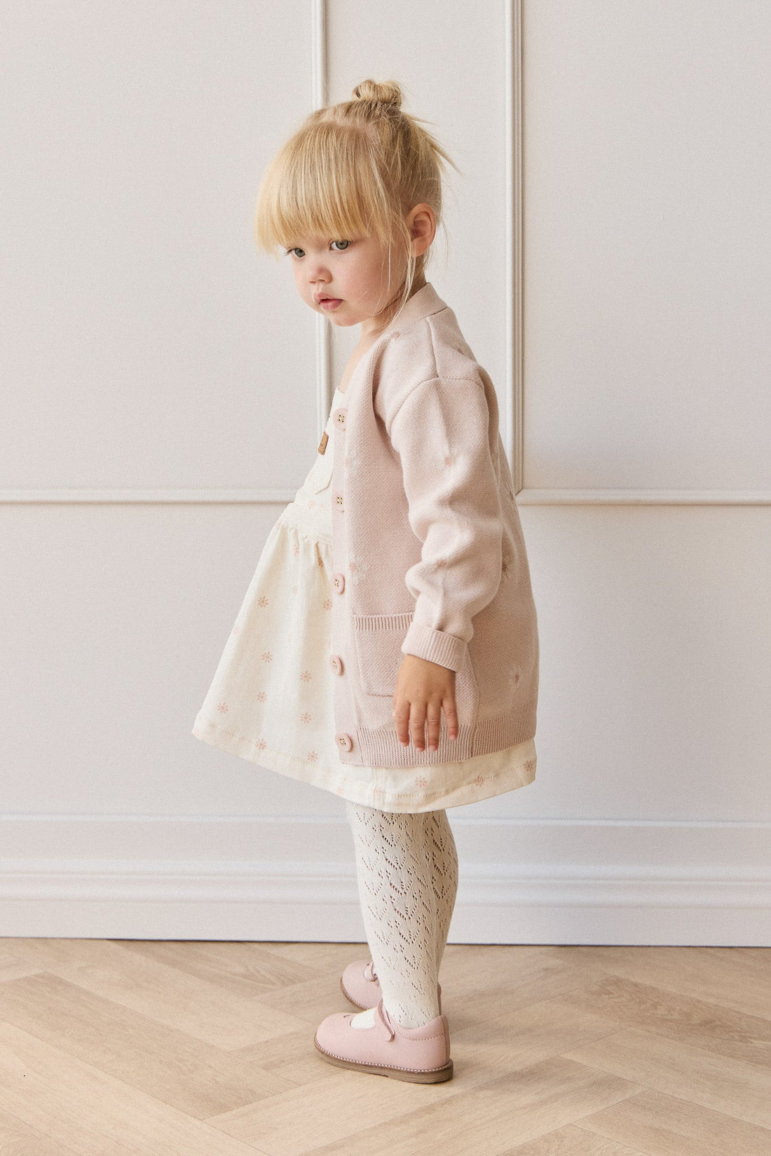 Norah Overall Dress - Margaux Tofu Childrens Overall from Jamie Kay Australia