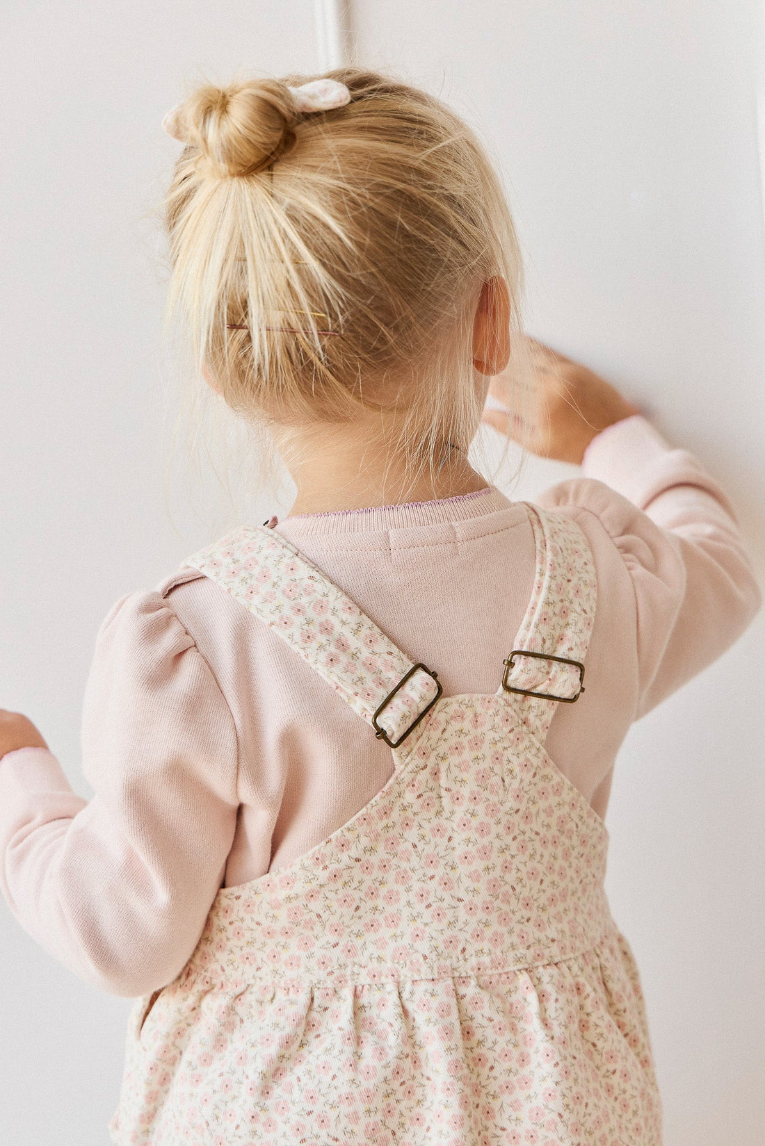 Organic Cotton Monroe Sweatshirt - Morganite Cerise Childrens Top from Jamie Kay Australia