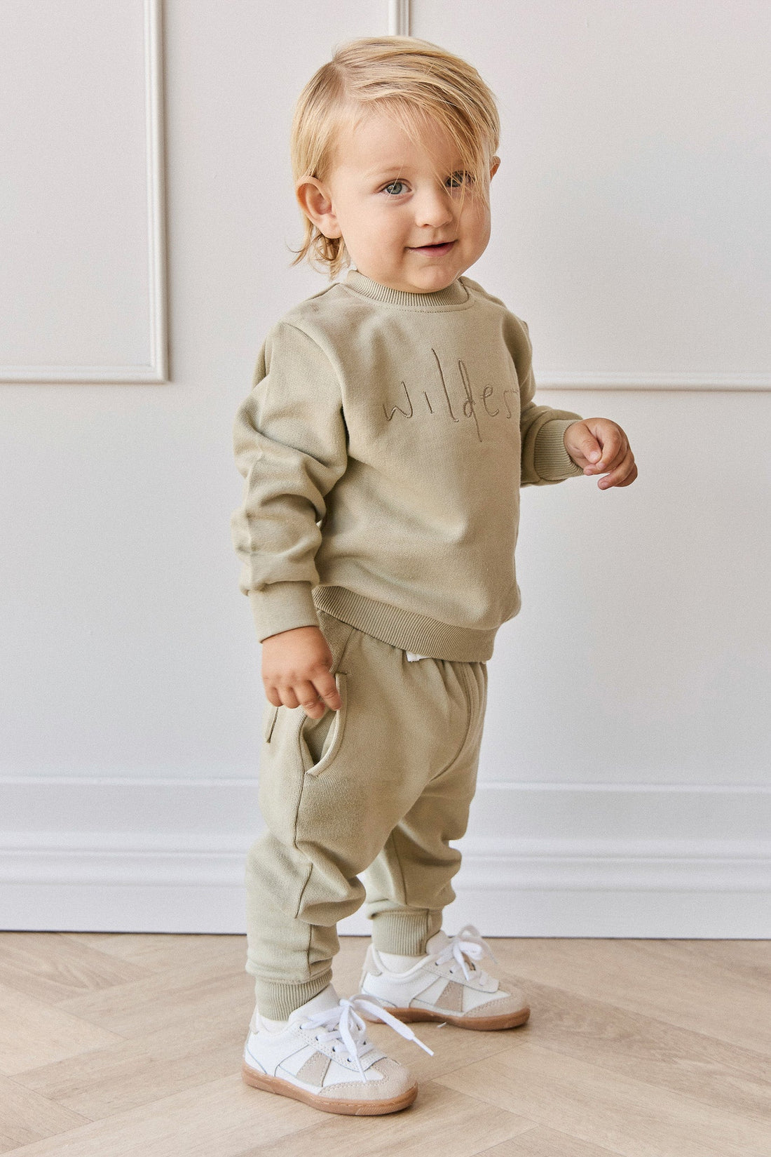 Organic Cotton Dominic Track Pant - Pampas Childrens Pant from Jamie Kay Australia