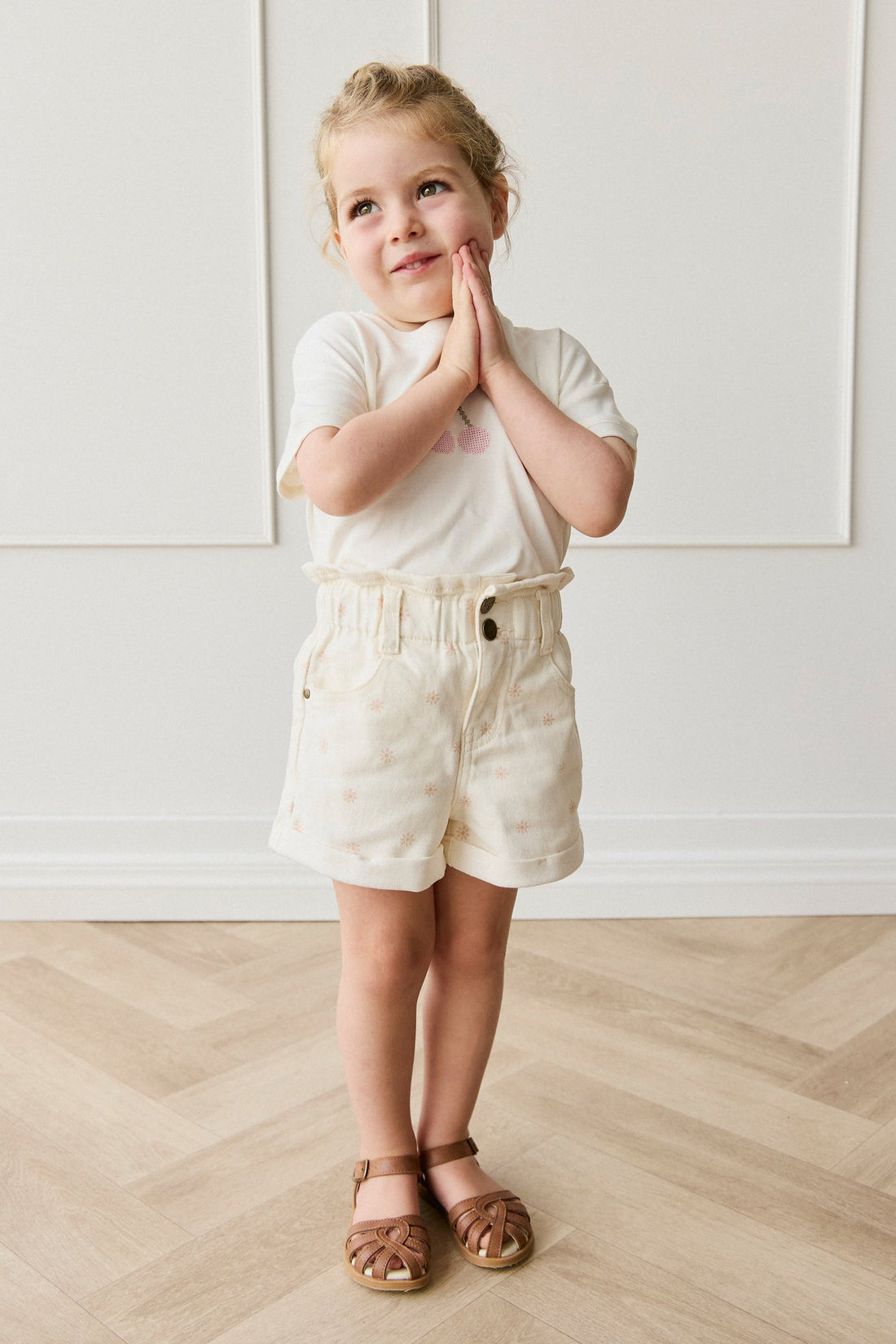 Grace Short - Margaux Tofu Childrens Short from Jamie Kay Australia