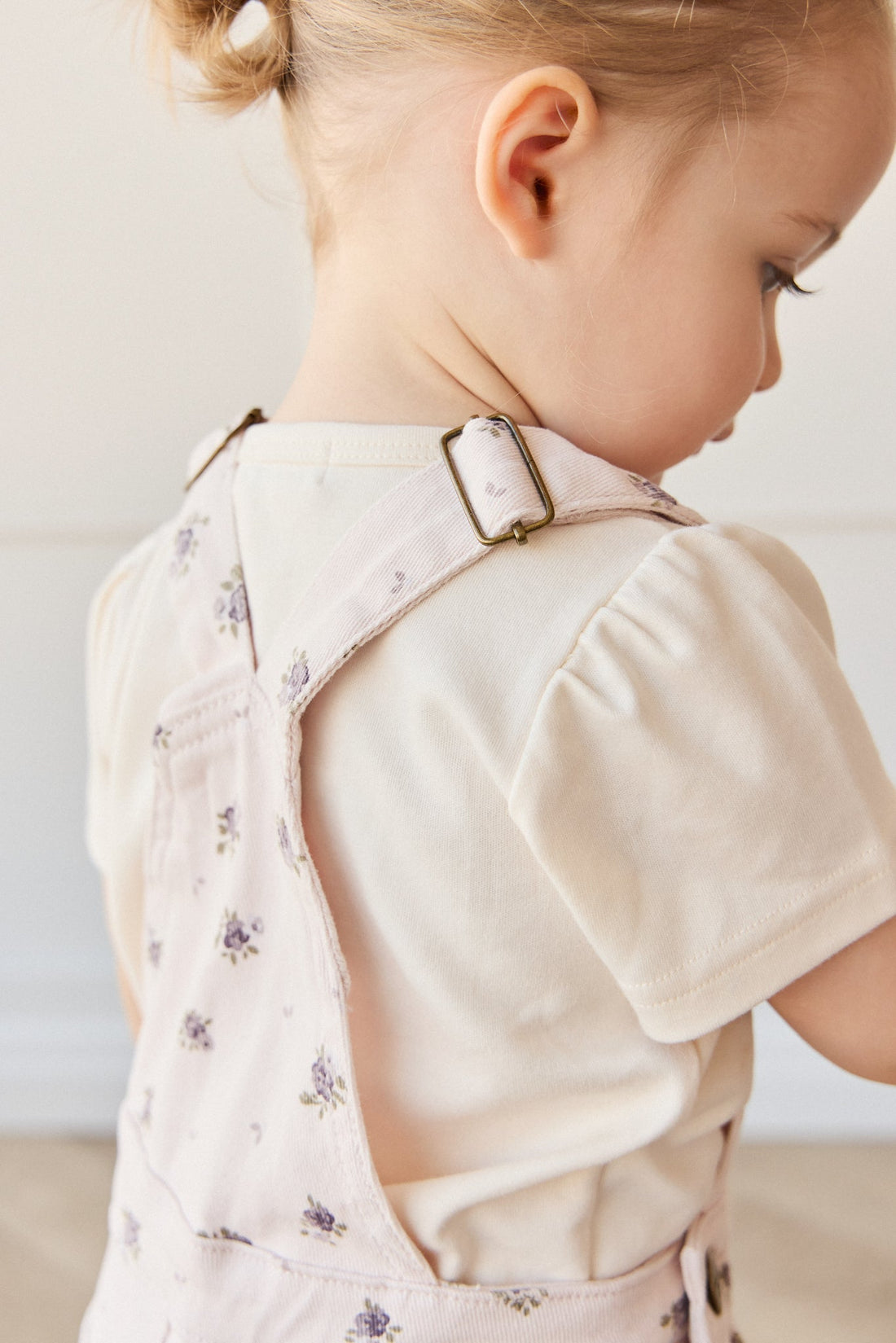 Bonnie Overall - Simone Sheer Pink Childrens Overall from Jamie Kay Australia