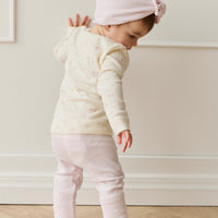 Organic Cotton Modal Everyday Legging - Cassia Childrens Legging from Jamie Kay Australia