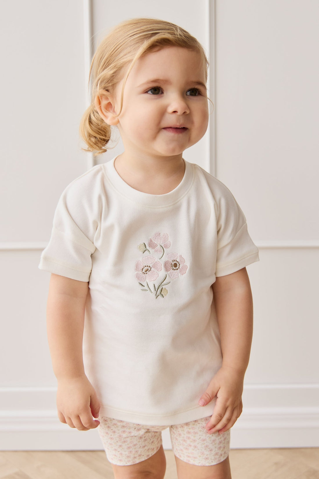Organic Cotton Everyday Bike Short - Penelope Rose Small Childrens Short from Jamie Kay Australia