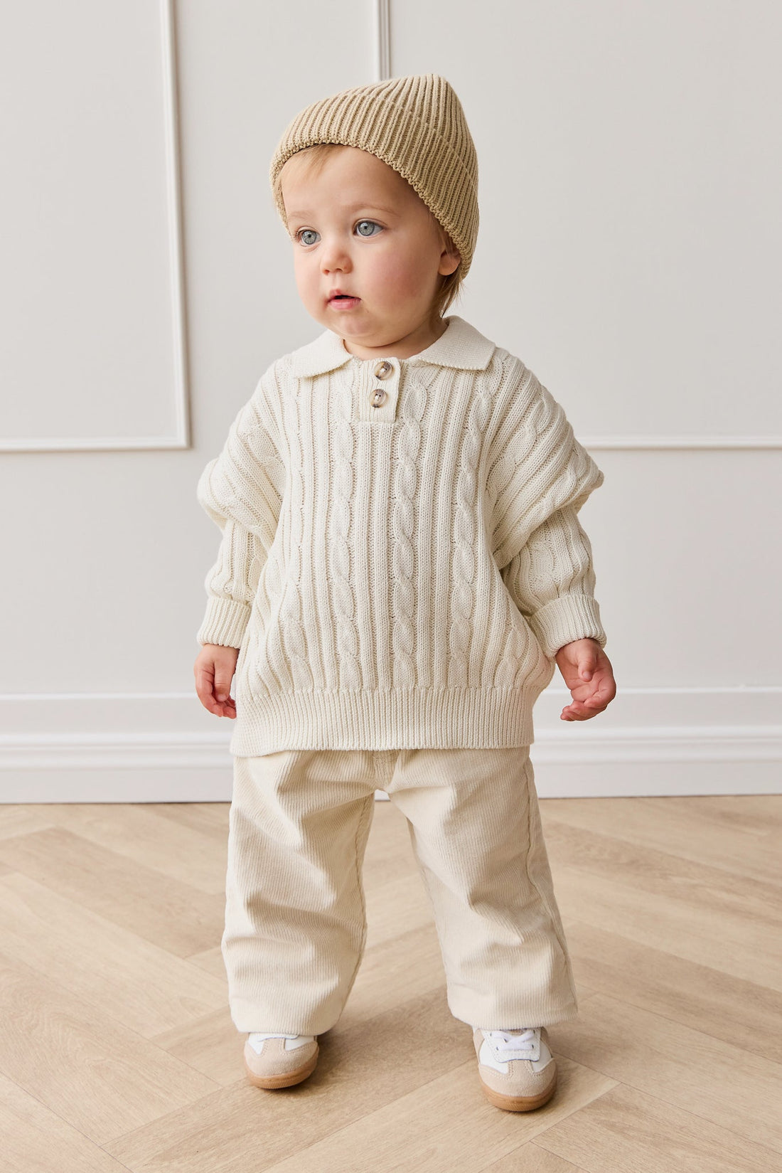 Romeo Pant - Oat Childrens Pant from Jamie Kay Australia