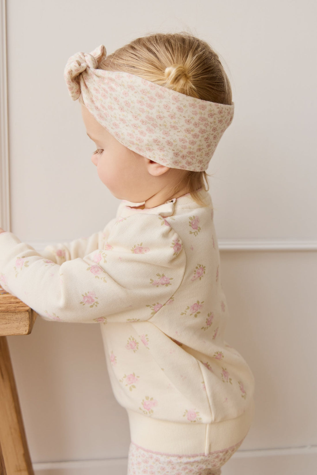 Organic Cotton Headband - Penelope Rose Small Childrens Headband from Jamie Kay Australia