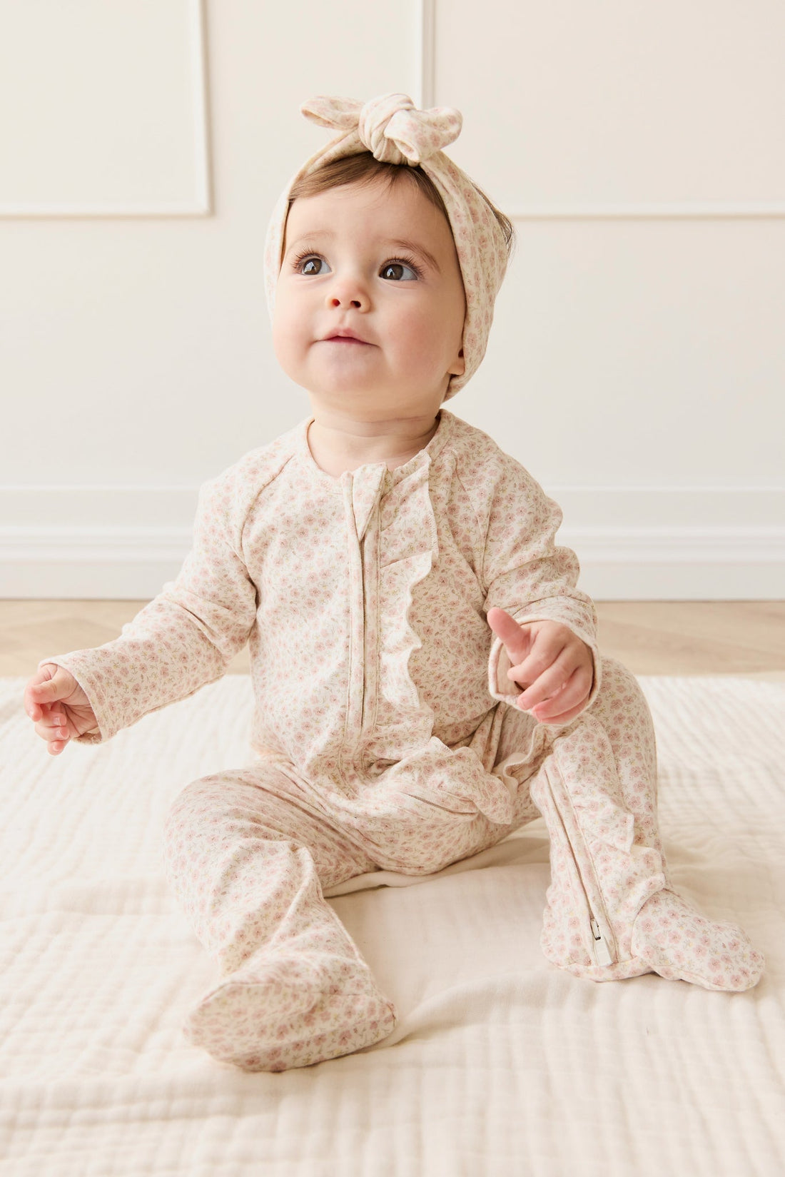 Organic Cotton Melanie Onepiece - Penelope Rose Small Childrens Onepiece from Jamie Kay Australia