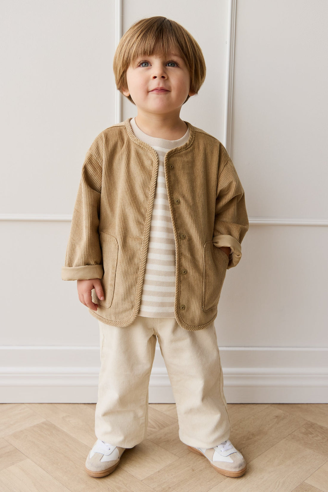Romeo Pant - Oat Childrens Pant from Jamie Kay Australia