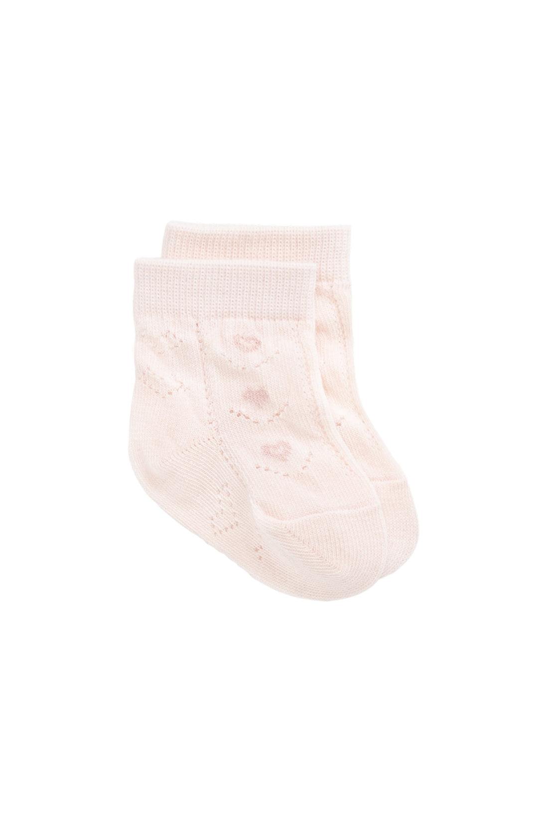 Avec Sock - Soft Misty Rose Childrens Sock from Jamie Kay Australia