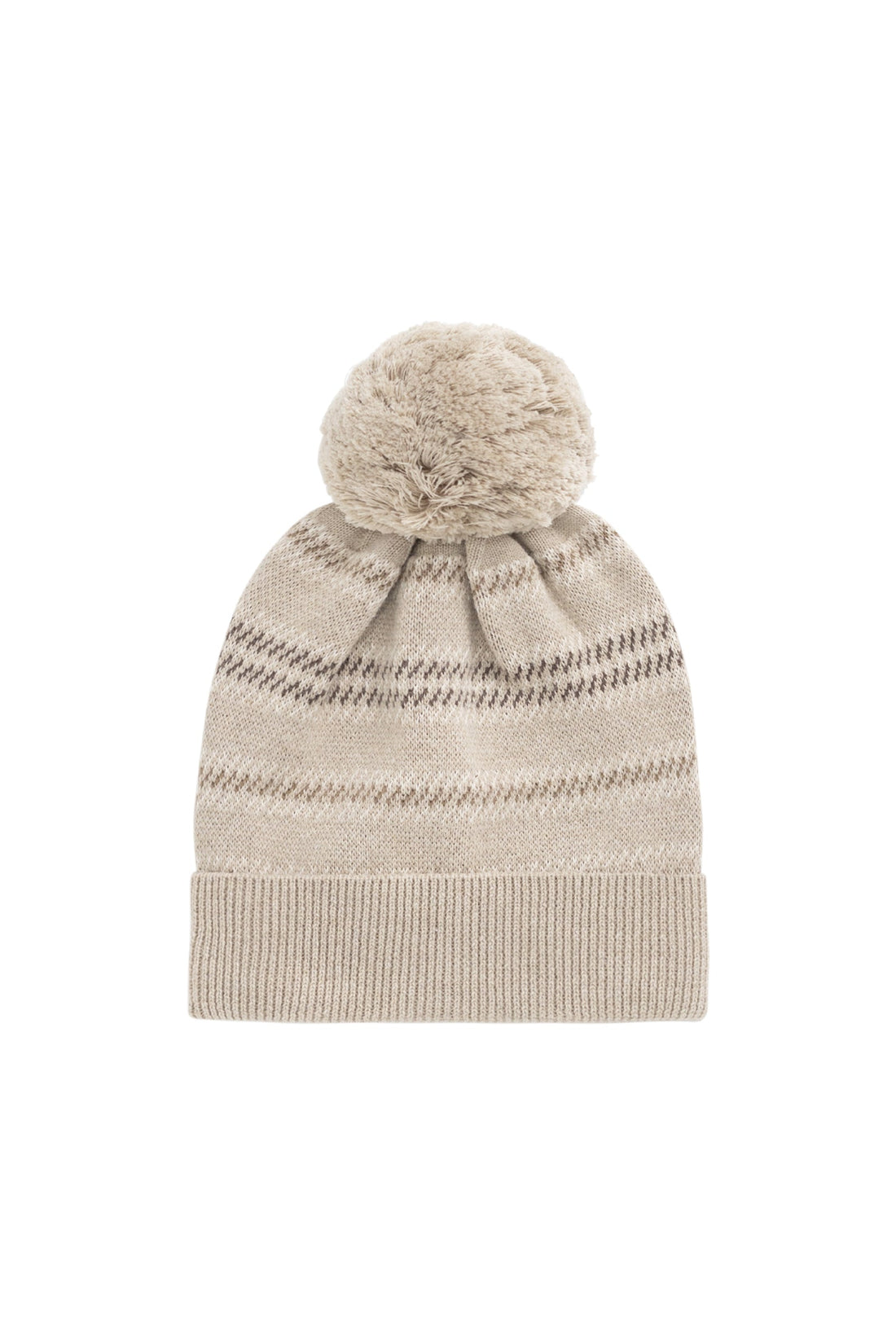 Cedric Knit Beanie - Cedric Stripe Childrens Hat from Jamie Kay Australia