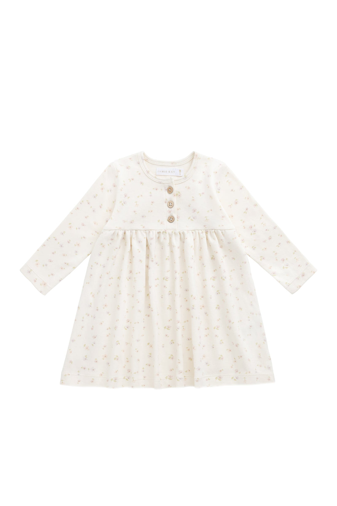 Organic Cotton Bridget Dress - Briella Whisper Childrens Dress from Jamie Kay Australia