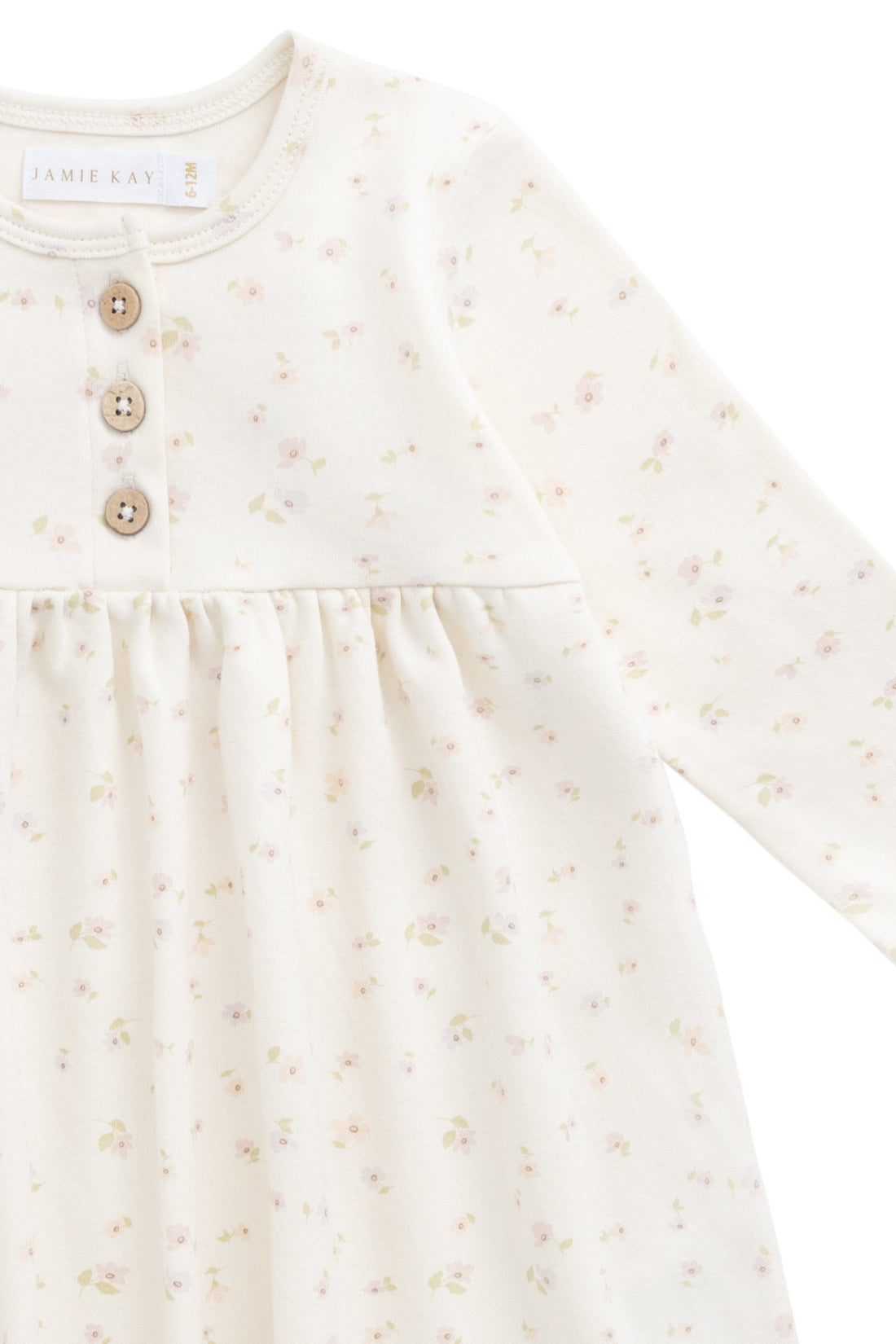 Organic Cotton Bridget Dress - Briella Whisper Childrens Dress from Jamie Kay Australia