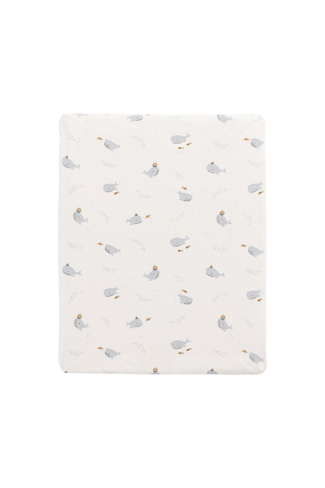 Organic Cotton Cot Sheet - Whales Childrens Accessories from Jamie Kay Australia
