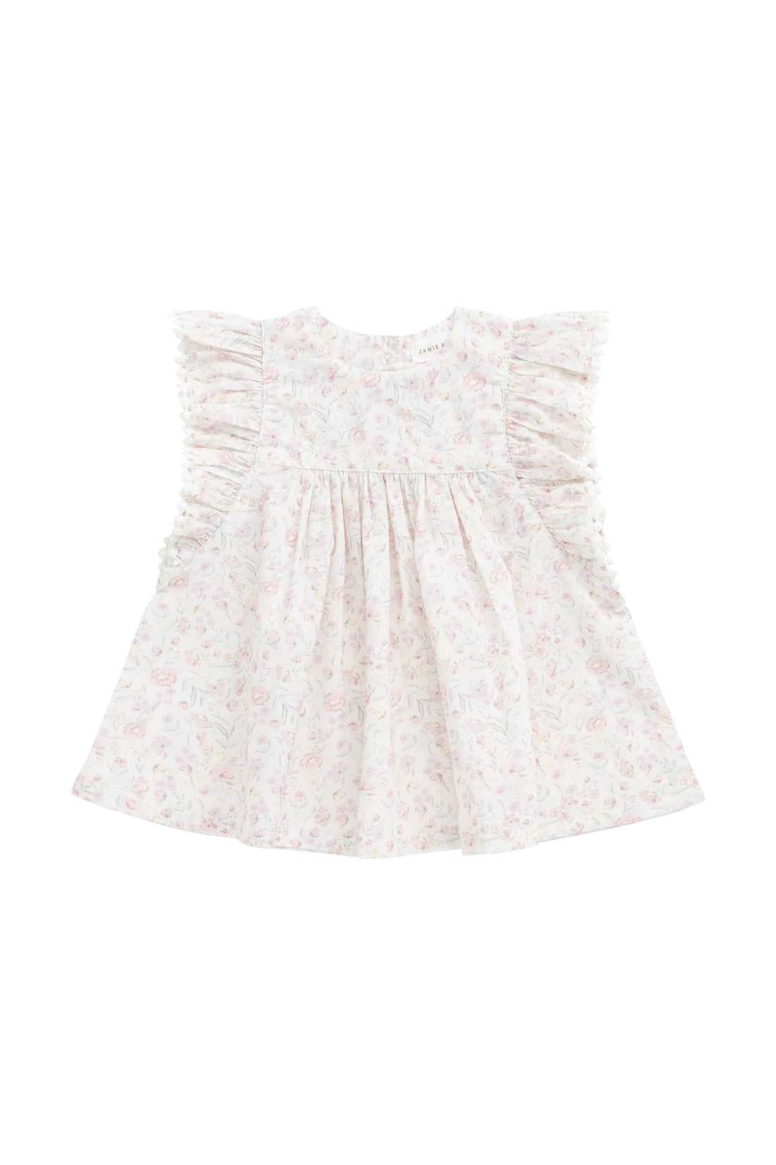 Organic Cotton Eleanor Top - Grace Floral Childrens Top from Jamie Kay Australia