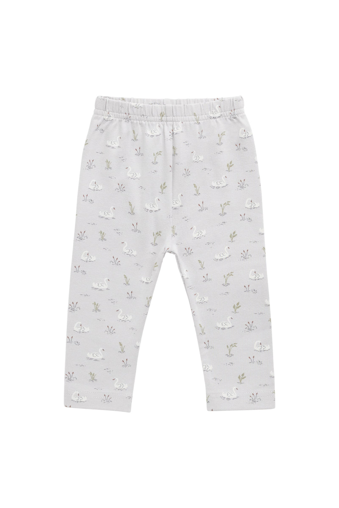 Organic Cotton Everyday Legging - Swanning Dawn Blue Childrens Legging from Jamie Kay Australia
