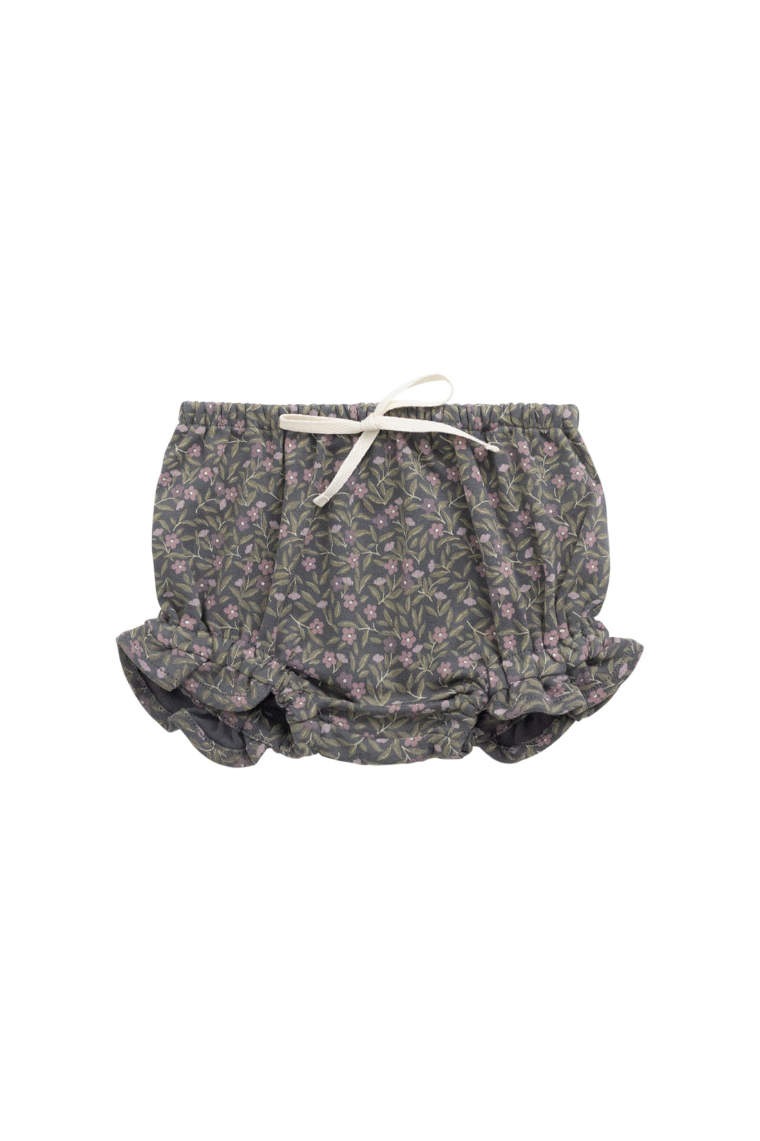 Organic Cotton Frill Bloomer - Phoebe Lava Childrens Bloomer from Jamie Kay Australia