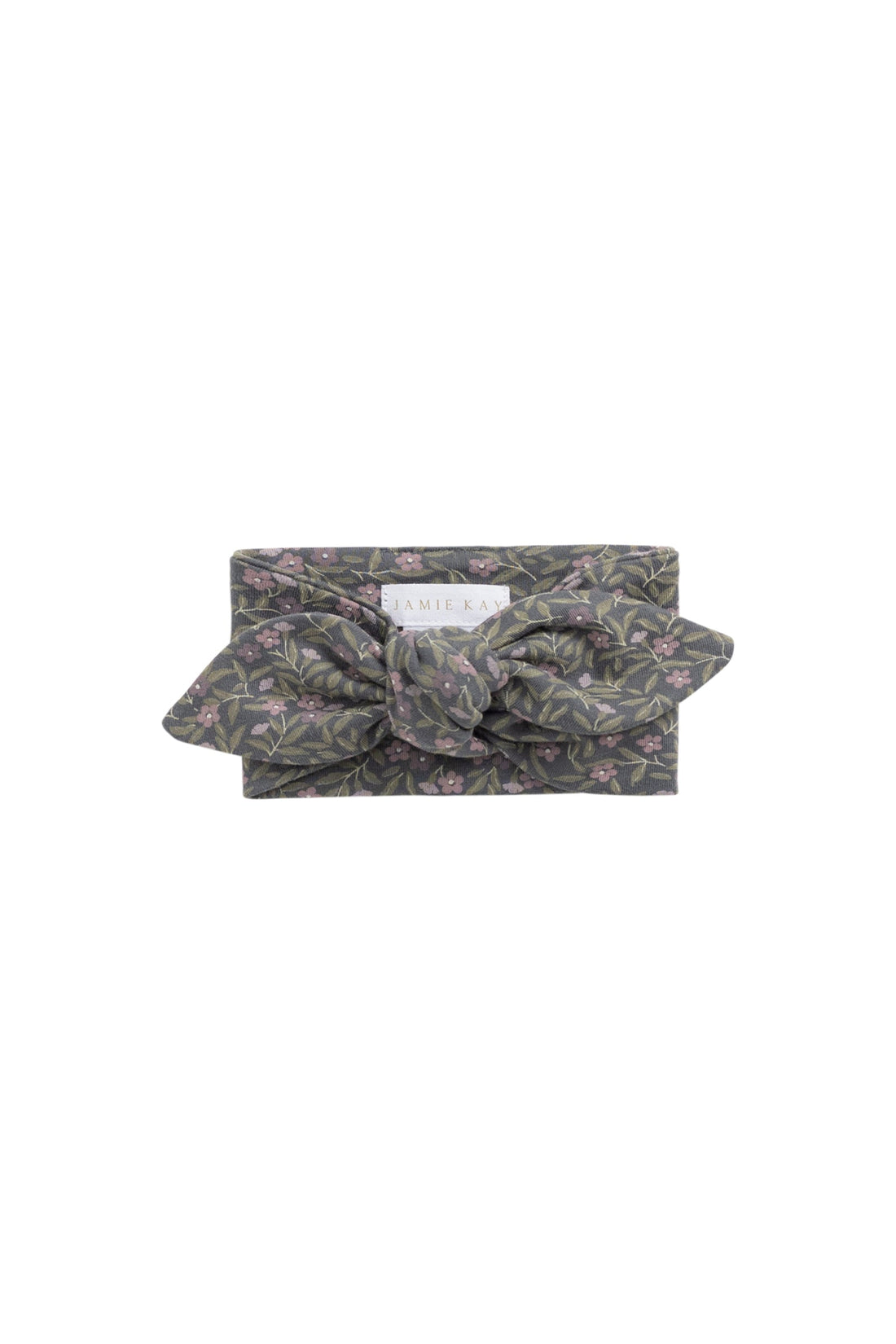 Organic Cotton Headband - Phoebe Lava Childrens Headband from Jamie Kay Australia