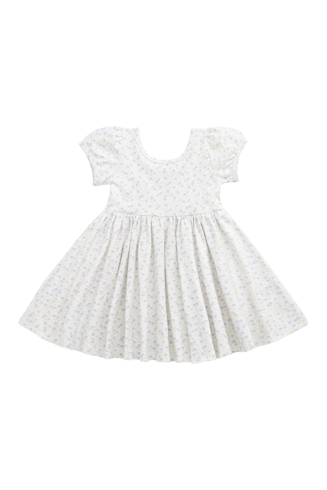 Organic Cotton Meadow Dress - Emmy Lilac Childrens Dress from Jamie Kay Australia