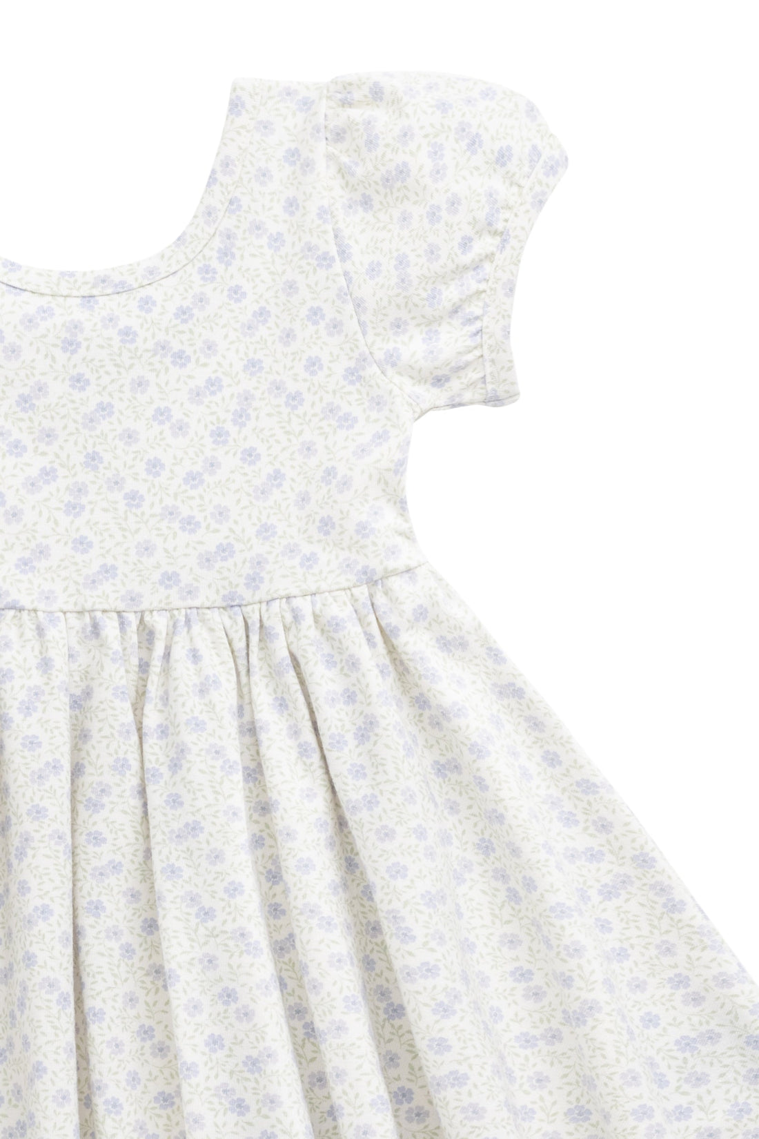 Organic Cotton Meadow Dress - Emmy Lilac Childrens Dress from Jamie Kay Australia