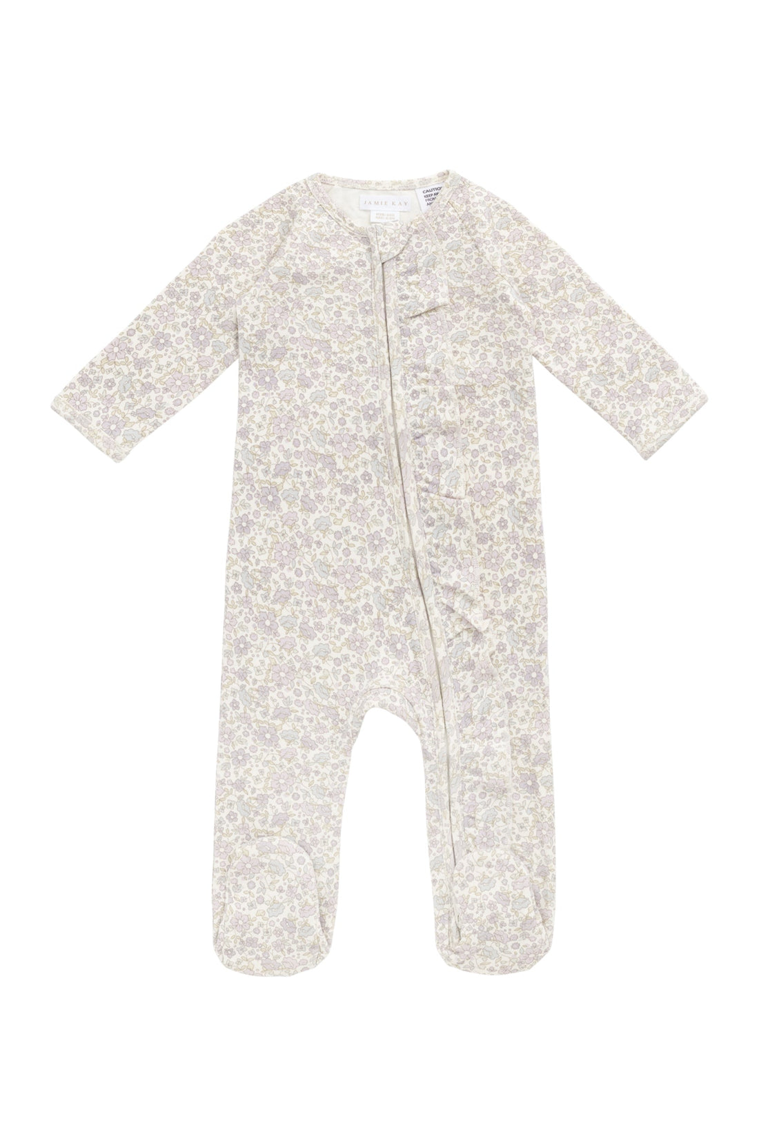 Organic Cotton Melanie Onepiece - Amelia Pastel Childrens Onepiece from Jamie Kay Australia