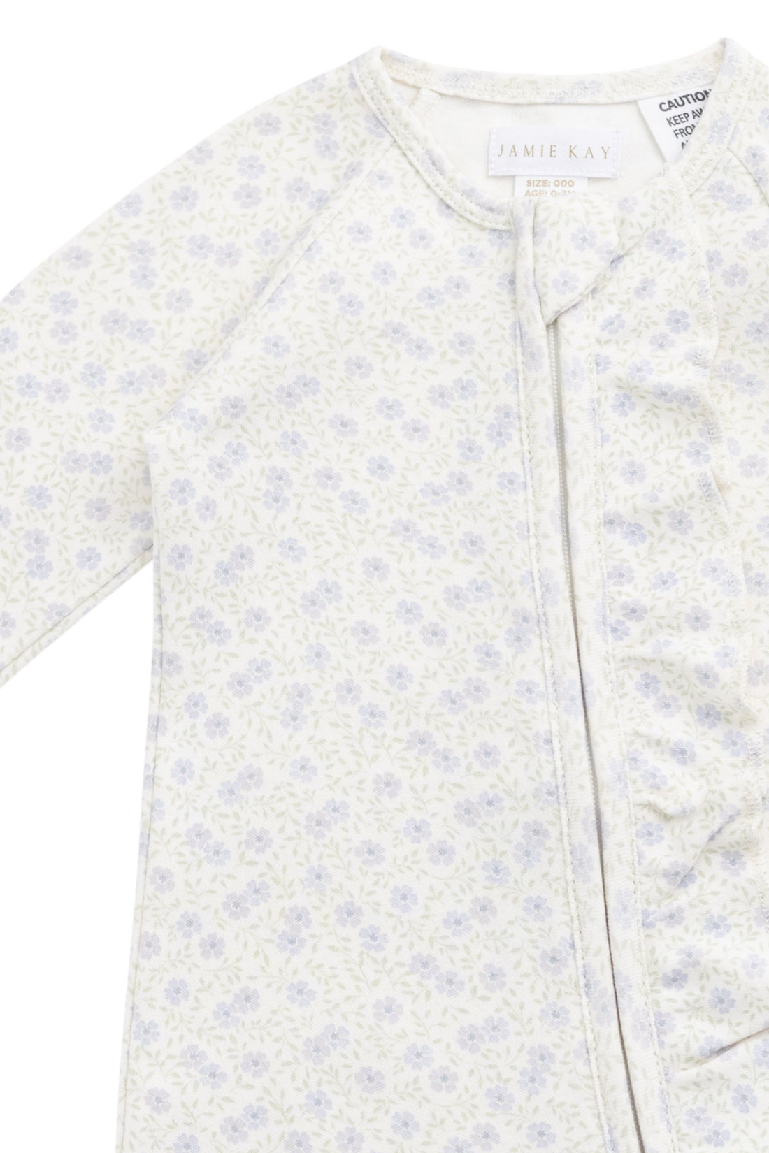Organic Cotton Melanie Onepiece - Emmy Lilac Childrens Onepiece from Jamie Kay Australia