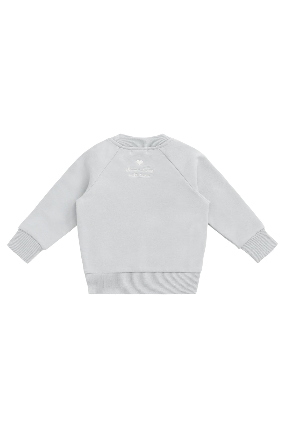 Organic Cotton Mimi Sweatshirt - Dawn Blue Sweetie Childrens Top from Jamie Kay Australia