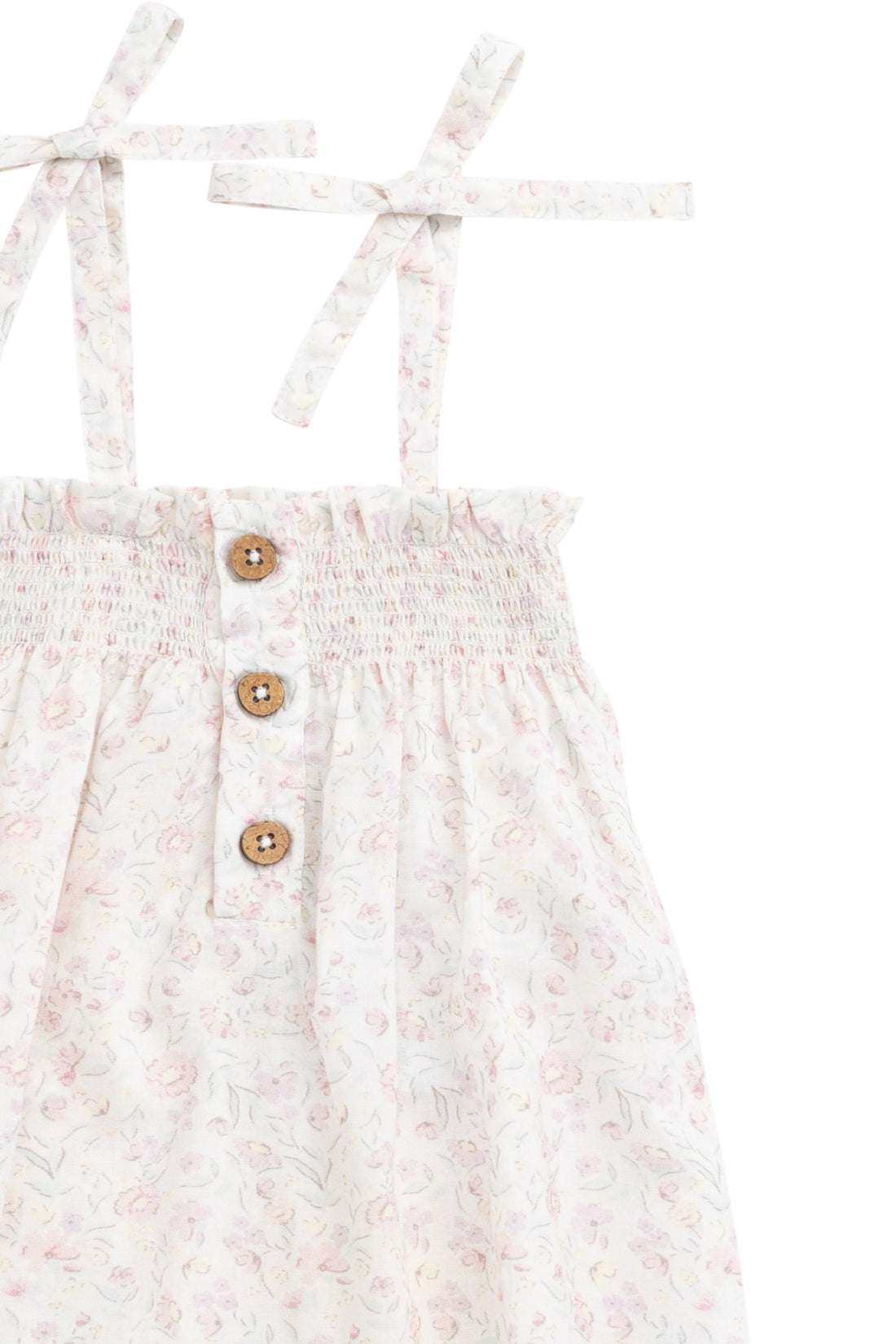 Organic Cotton Mirabel Jumpsuit - Grace Floral Childrens Playsuit from Jamie Kay Australia