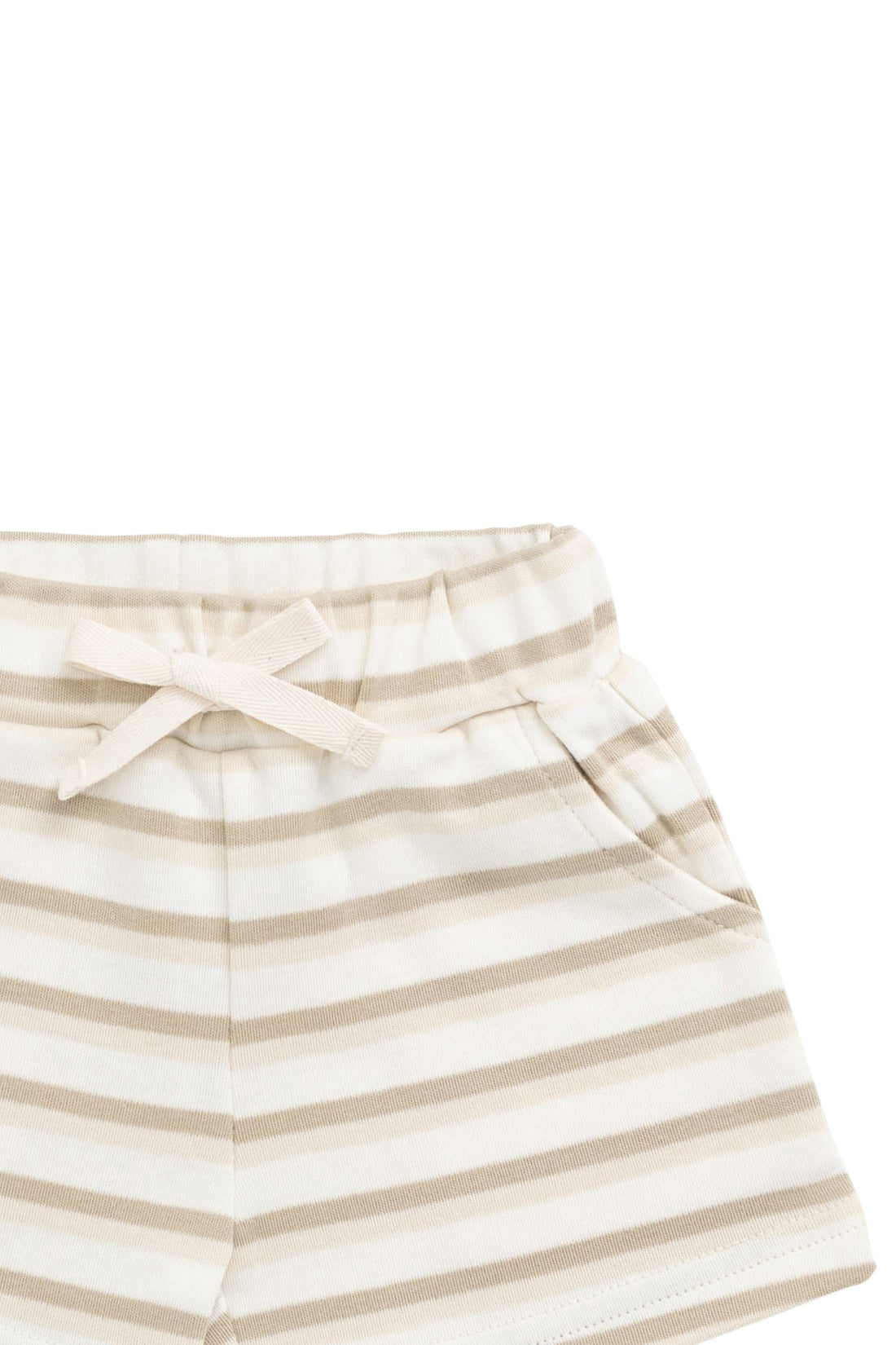 Pima Cotton Willem Short - Sundrenched Stripe Childrens Short from Jamie Kay Australia