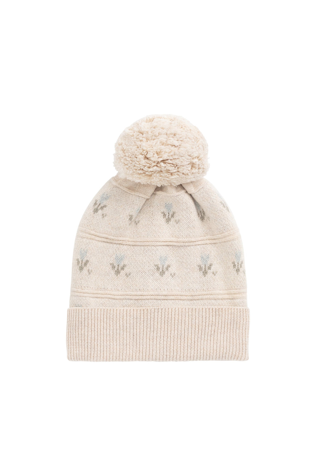 Penny Hat - Penny Flower Jacquard Dawn Childrens Hat from Jamie Kay Australia