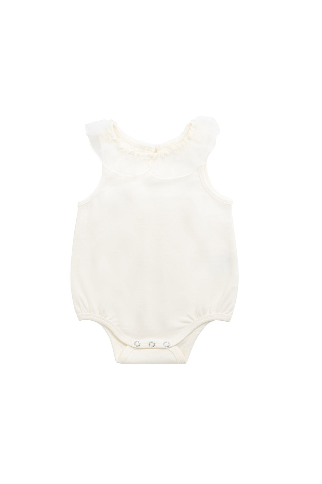 Adalyn Playsuit - Parchment Childrens Playsuit from Jamie Kay Australia