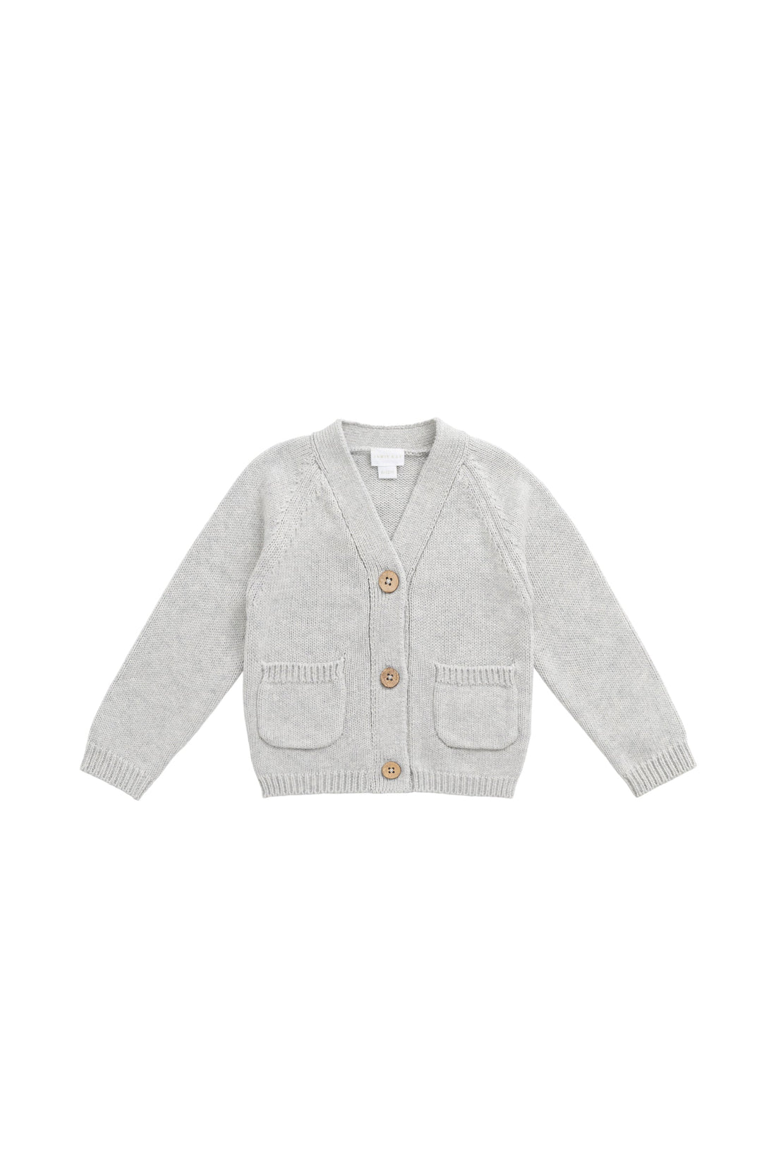 Franco Cardigan - Light Grey Marle Childrens Cardigan from Jamie Kay Australia