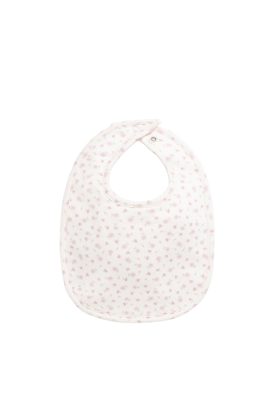 Organic Cotton Bib - Victoria Blush Childrens Bib from Jamie Kay Australia