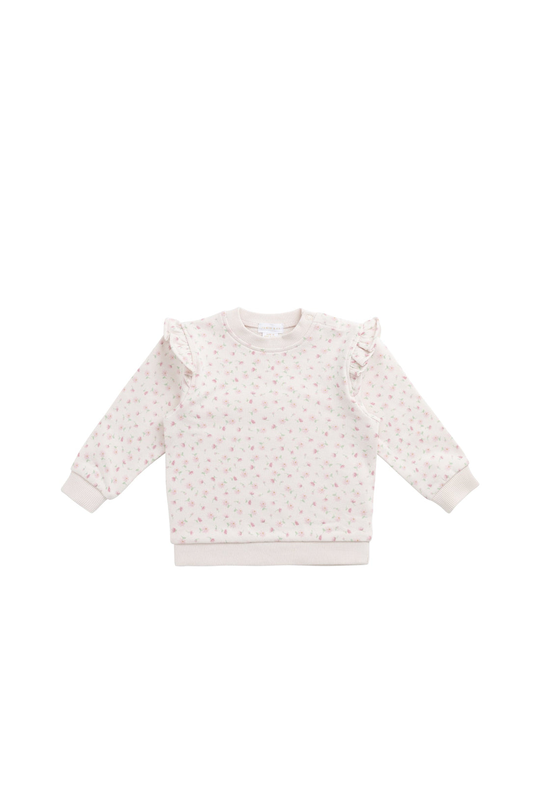 Organic Cotton Lilith Sweatshirt - Victoria Blush Childrens Top from Jamie Kay Australia