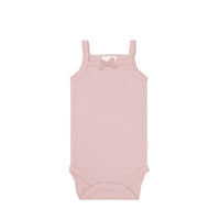 Organic Cotton Modal Singlet Bodysuit - Trinket Childrens Bodysuit from Jamie Kay Australia