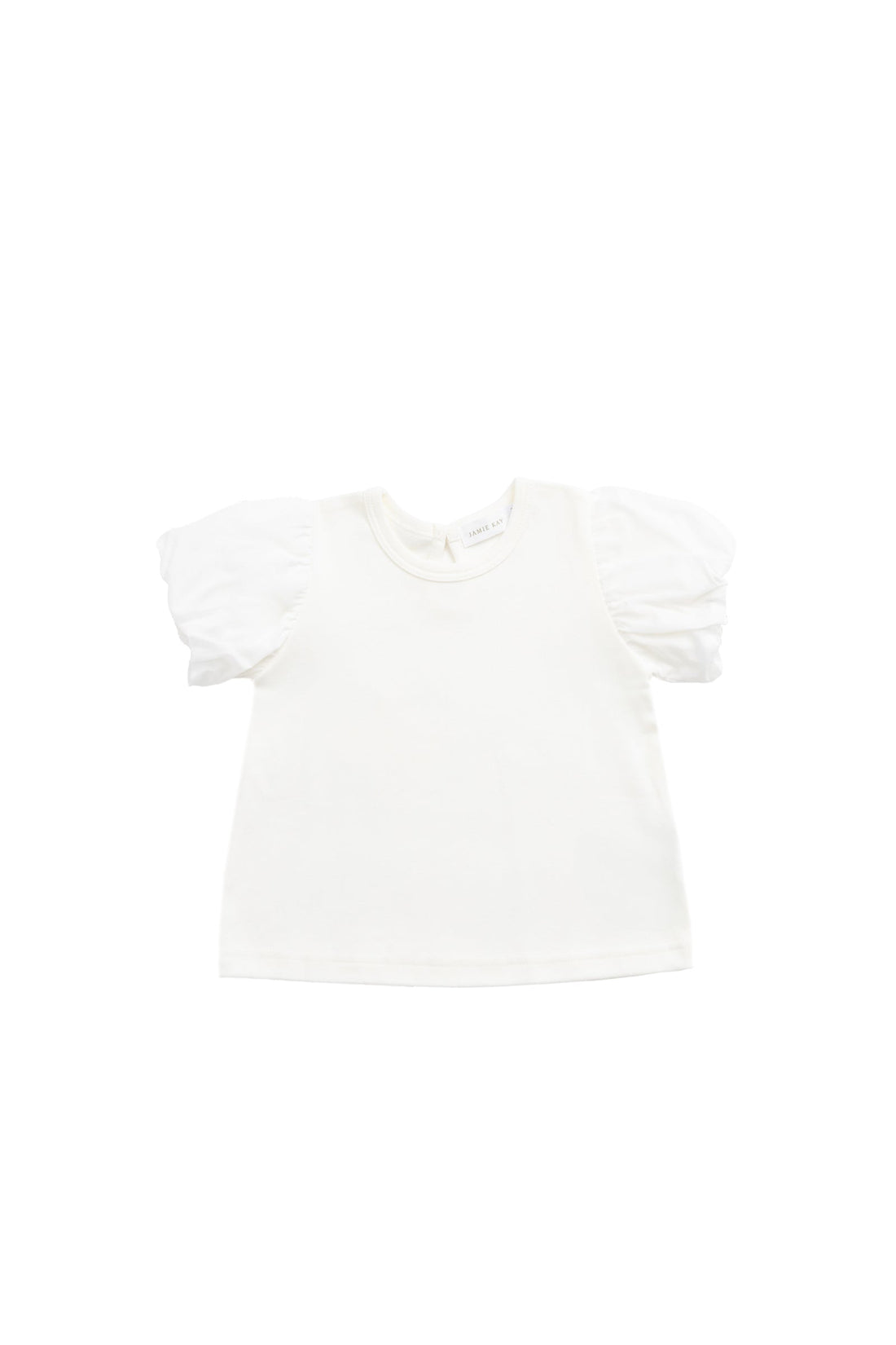 Pima Cotton Myla Top - Parchment Childrens Top from Jamie Kay Australia