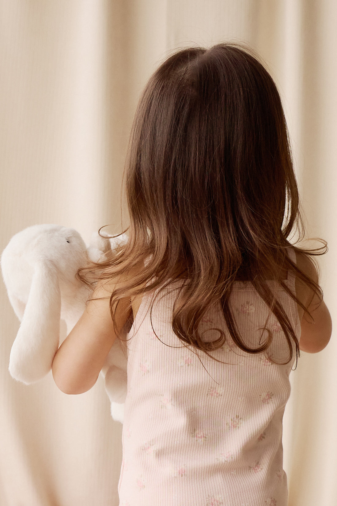 Organic Cotton Fine Rib Isla Singlet Pyjama Set - Simone Morganite Childrens Pyjama from Jamie Kay Australia