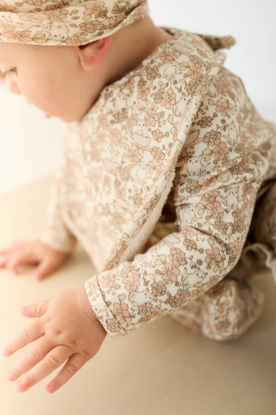 Organic Cotton Bib - Kitty Chloe Childrens Bib from Jamie Kay Australia