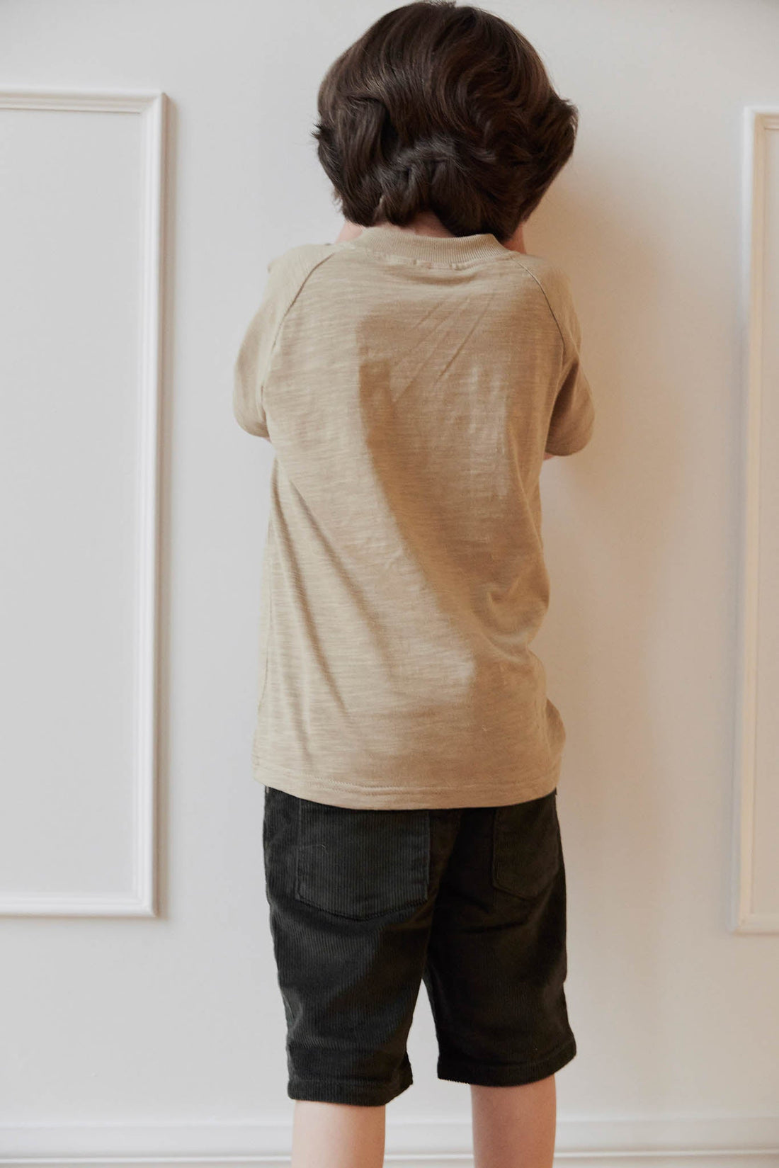Jude Cord Short - Seaweed Childrens Short from Jamie Kay Australia