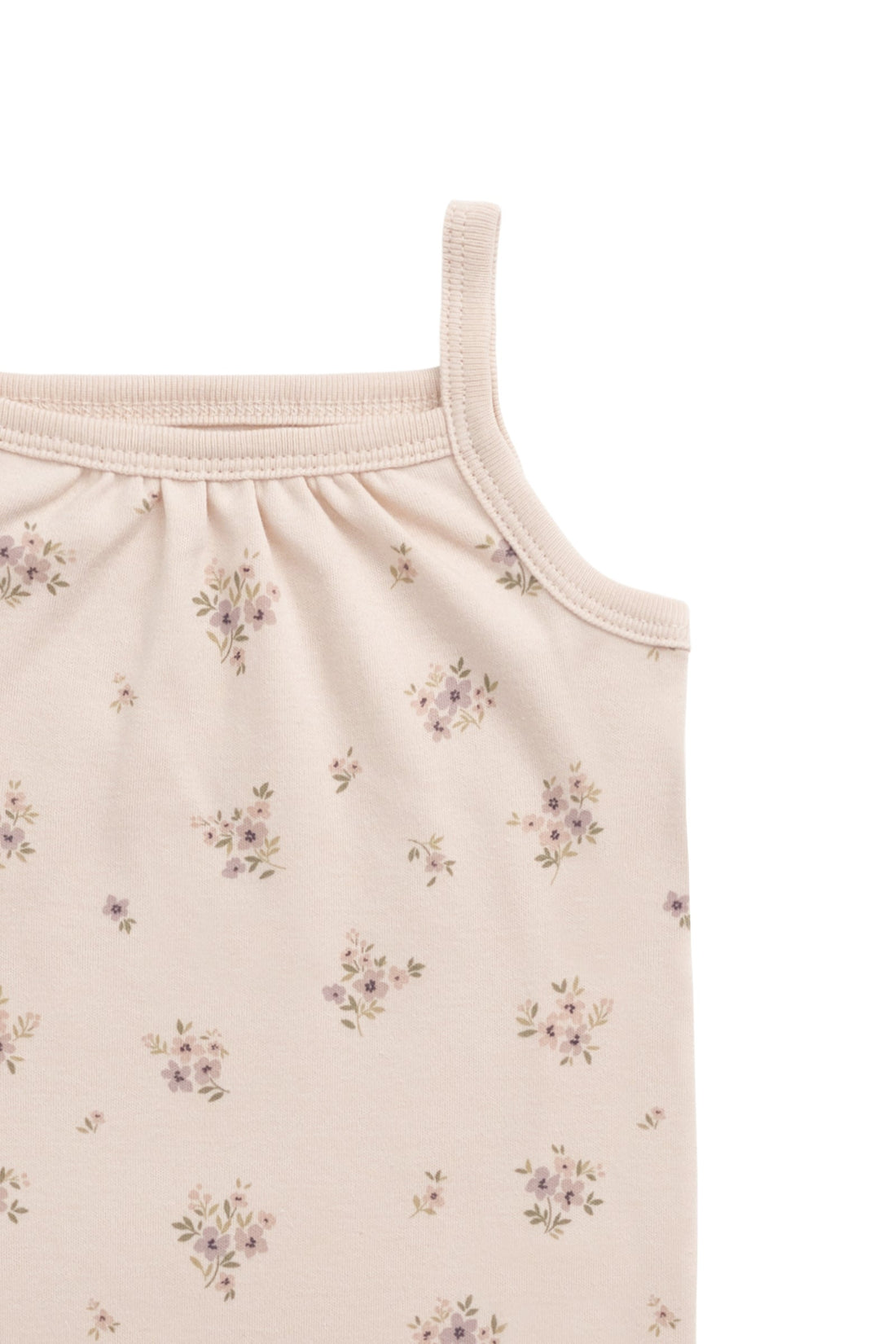 Organic Cotton Casey Top - Goldie Bouquet Pink Tint Childrens Top from Jamie Kay Australia