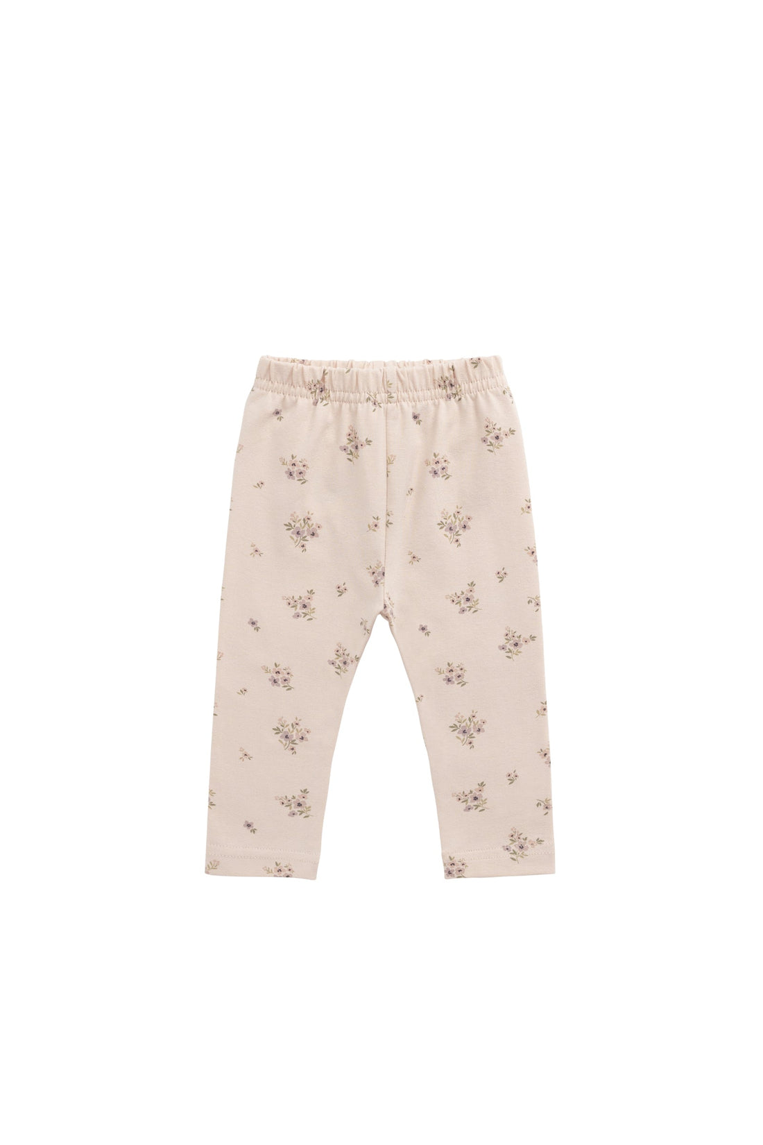 Organic Cotton Everyday Legging - Goldie Bouquet Pink Tint Childrens Legging from Jamie Kay Australia