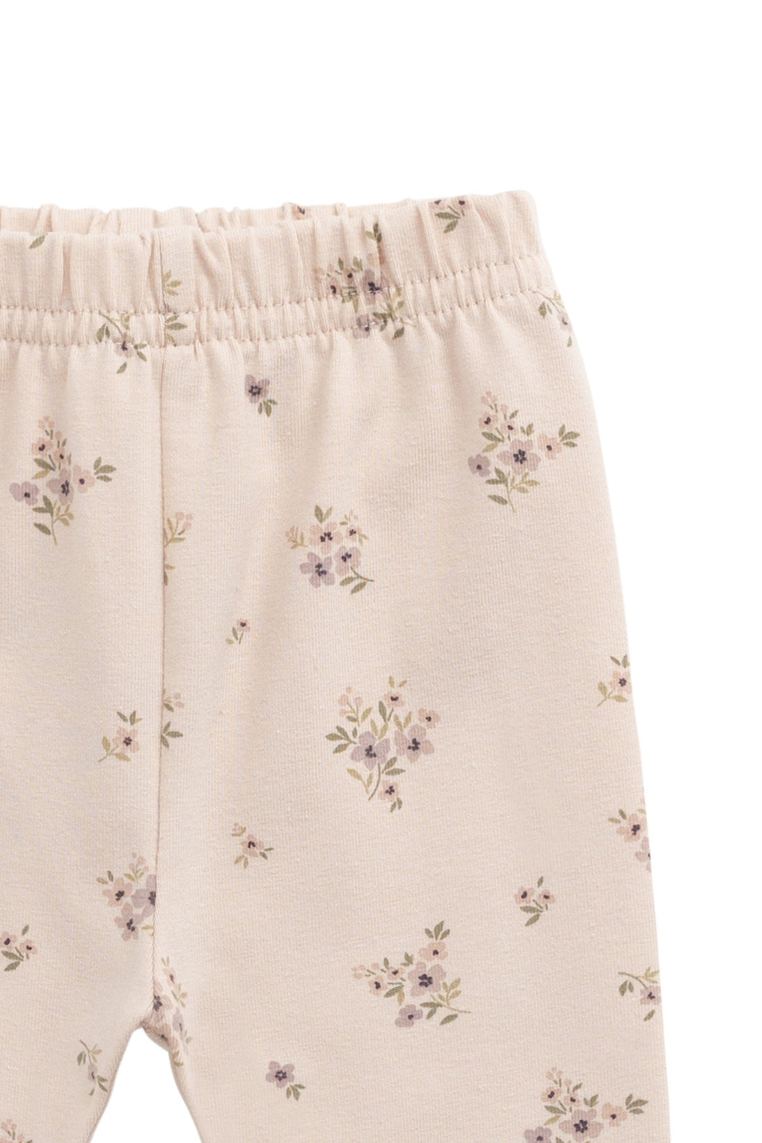 Organic Cotton Everyday Legging - Goldie Bouquet Pink Tint Childrens Legging from Jamie Kay Australia