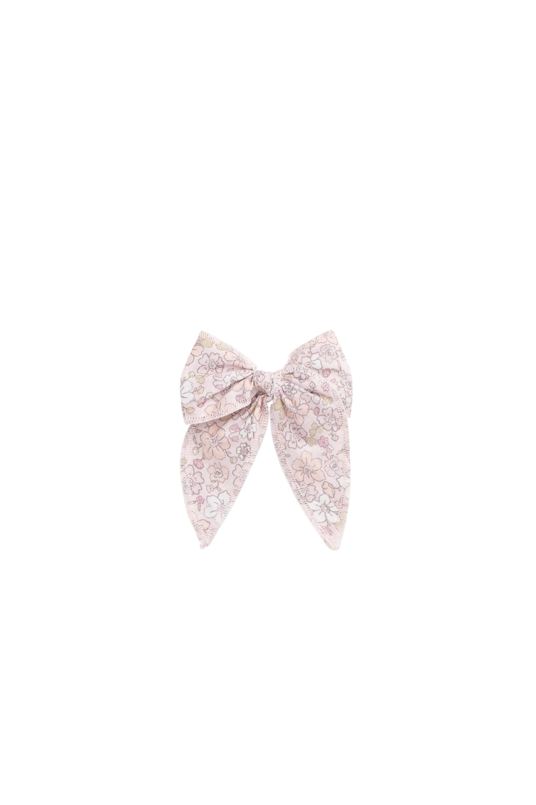 Organic Cotton Voile Bow - Chloe Mauve Childrens Bow from Jamie Kay Australia