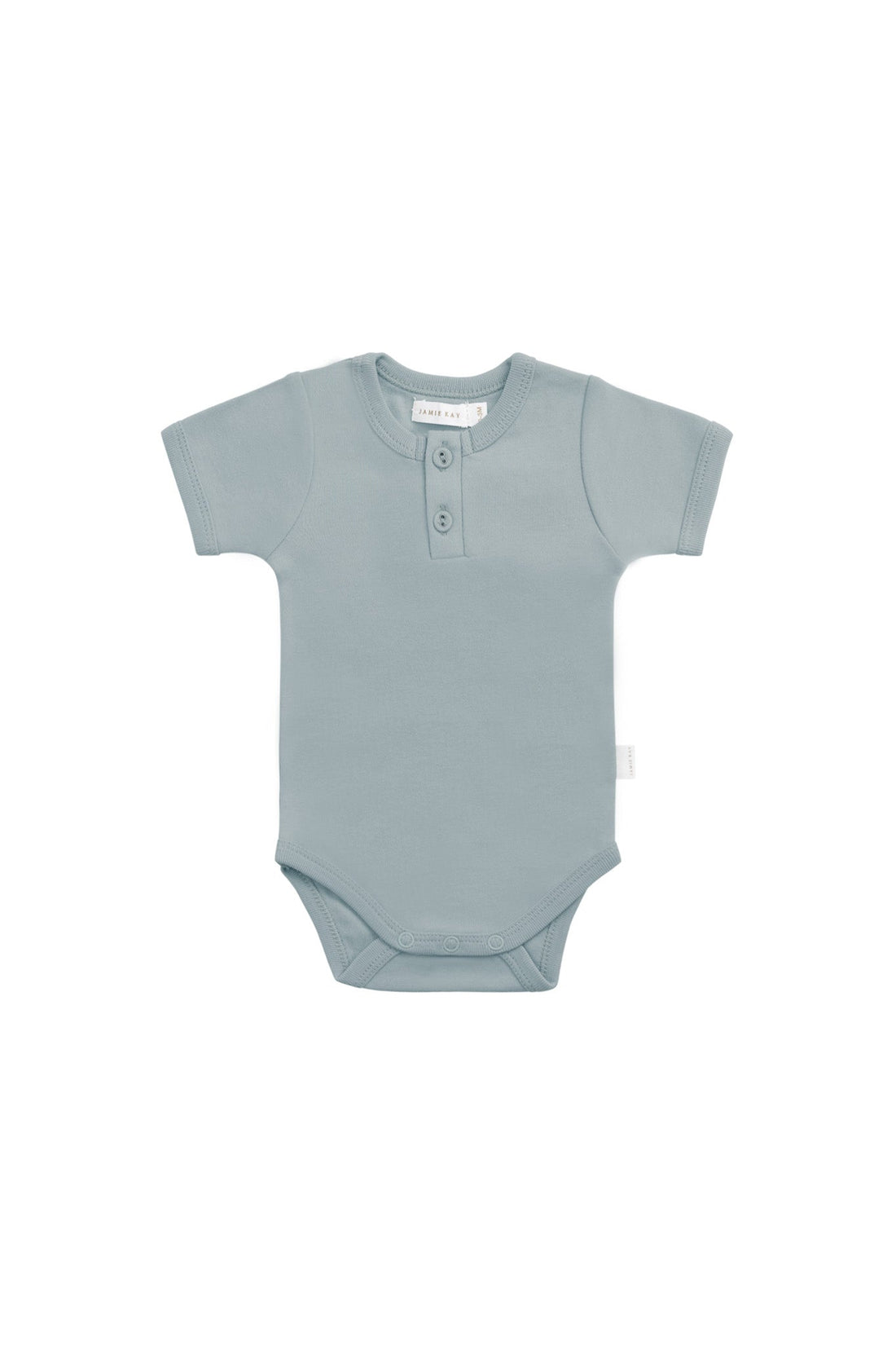 Organic Cotton Benny Tee Bodysuit - Pond Childrens Bodysuit from Jamie Kay Australia