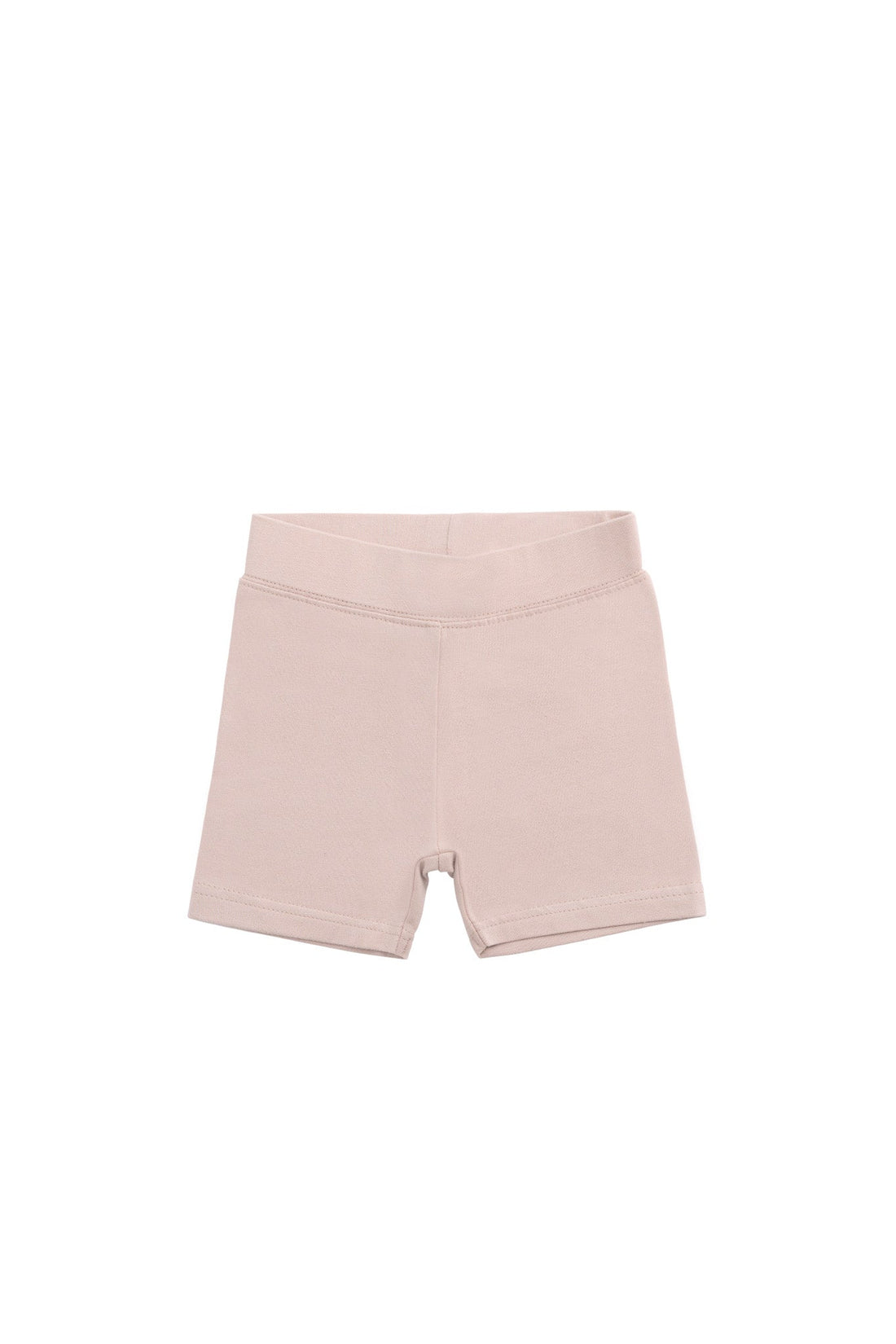 Organic Cotton Bike Short - Shell Pink Childrens Shorts from Jamie Kay Australia