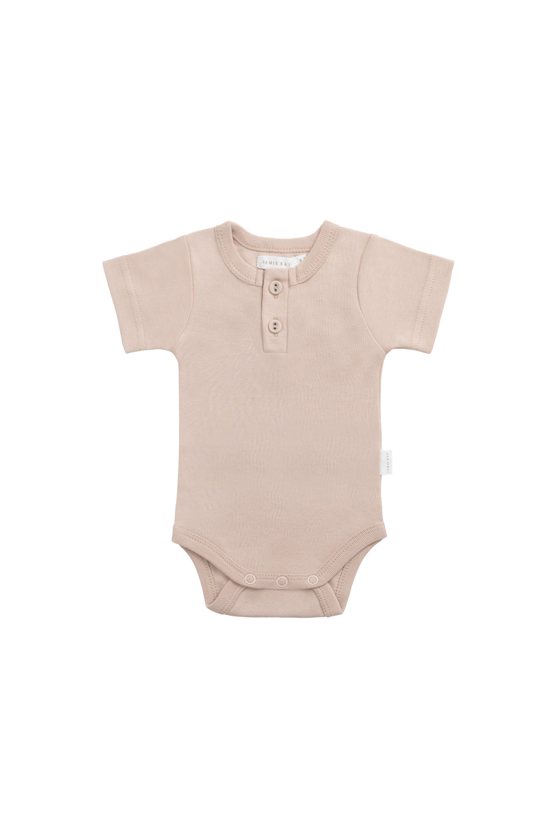Organic Cotton Benny Tee Bodysuit - Blushing Berry Childrens Bodysuit from Jamie Kay Australia
