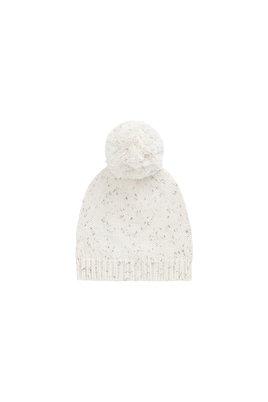 Ethan Beanie - Oatmeal Hay Fleck Childrens Beanie from Jamie Kay Australia