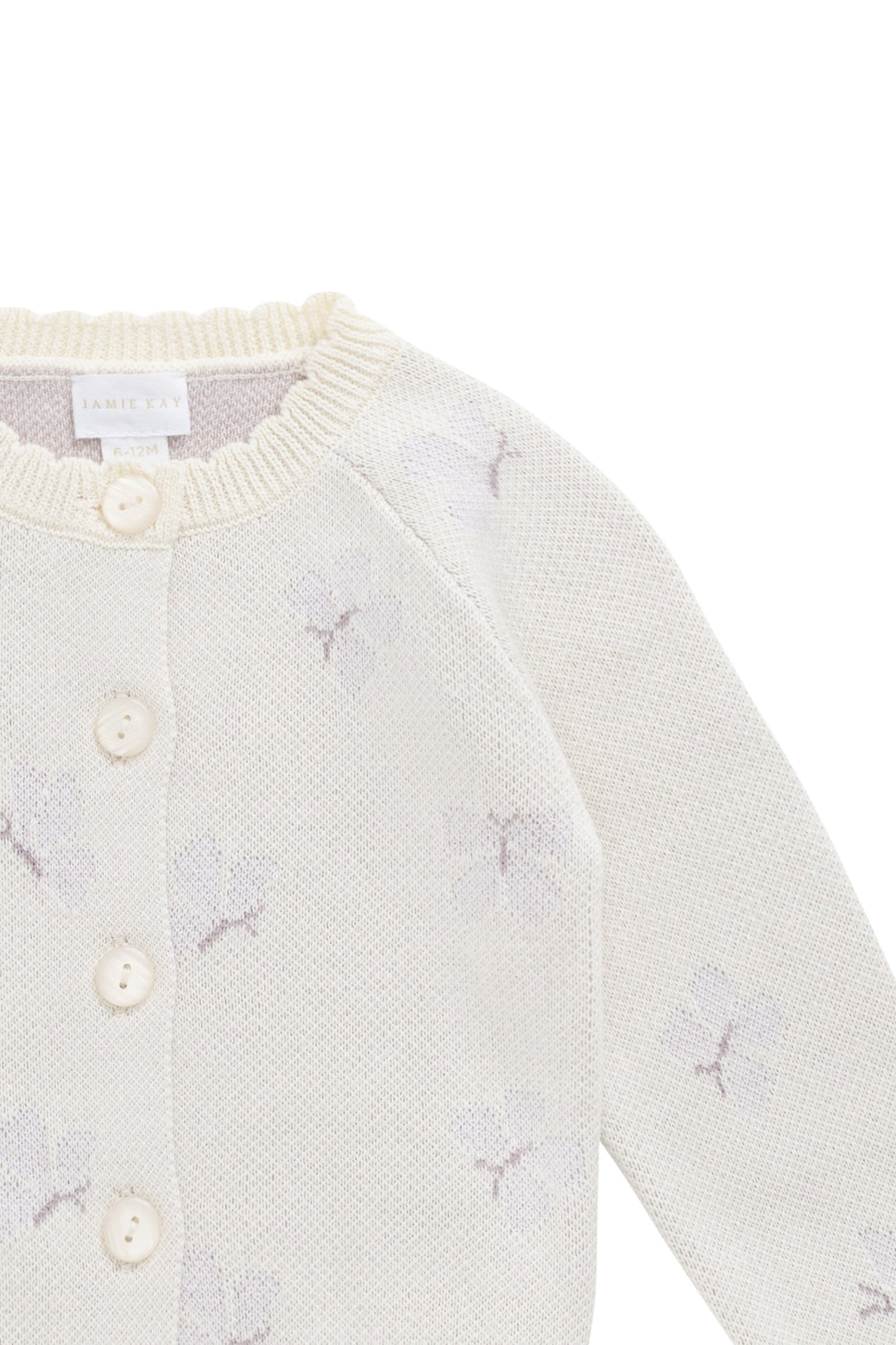 Jamie Cardigan - Parchment Jamie's Atrium Childrens Cardigan from Jamie Kay Australia