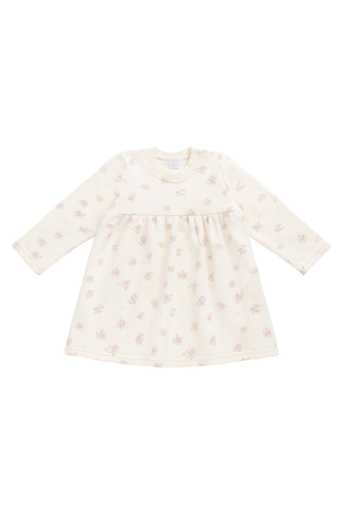 Organic Cotton Charlotte Dress - Simone Egret Childrens Dress from Jamie Kay Australia